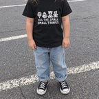 Toddler wearing the All The Small Things toddler tee