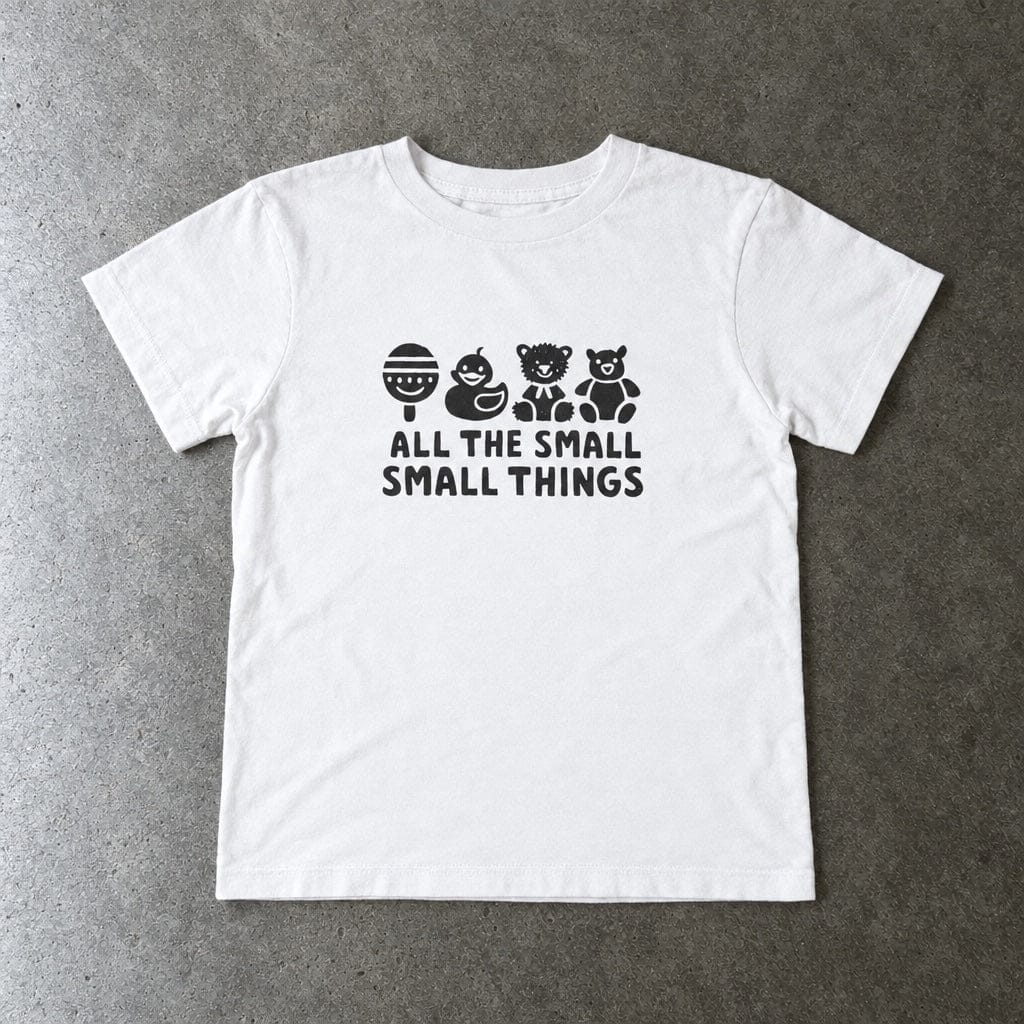 All The Small Things - Toddler Tee UK White / 2T