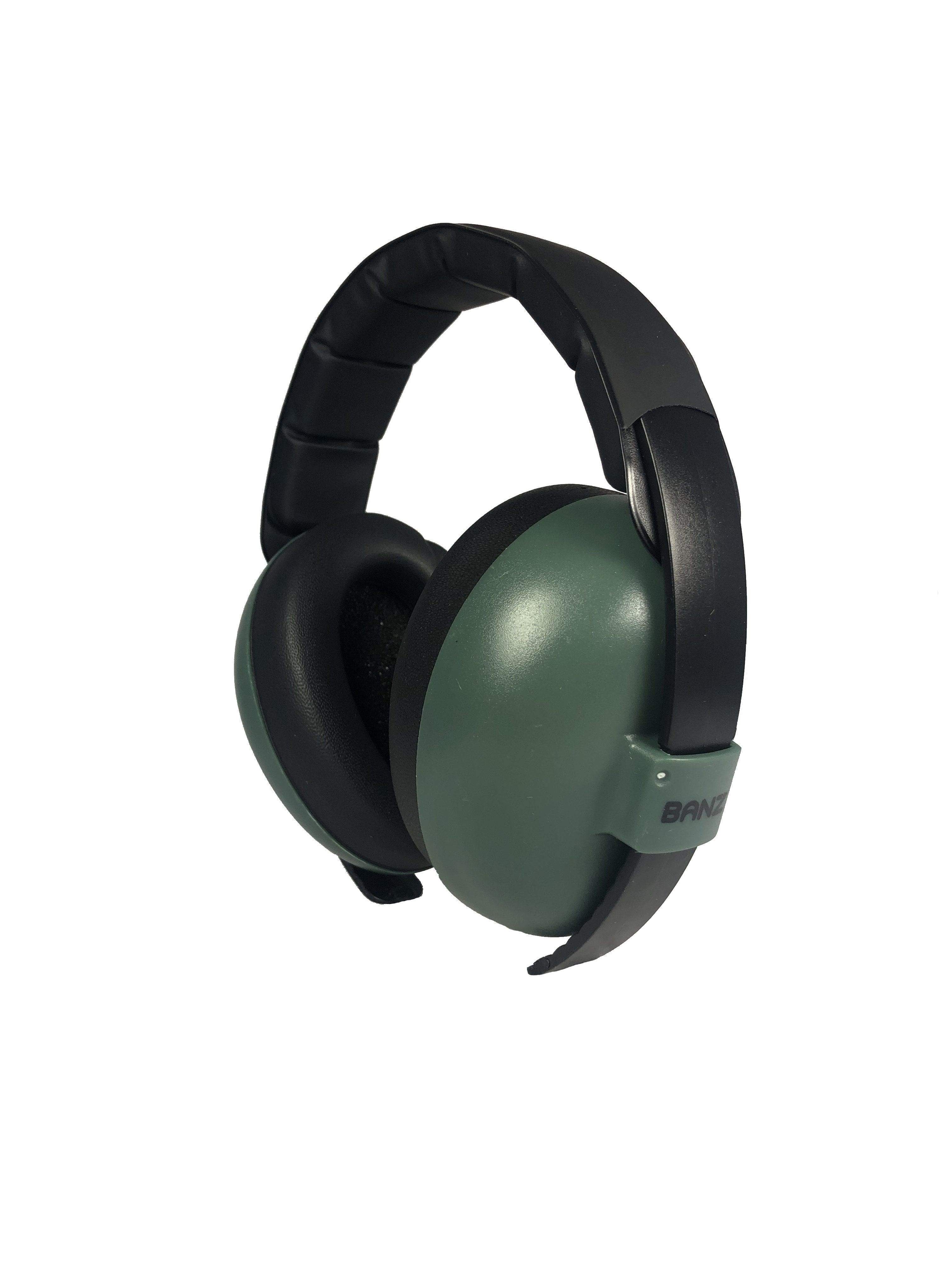 Baby Hearing Protection Earmuffs (Solid Colors) Dark Green / 0-2 years old