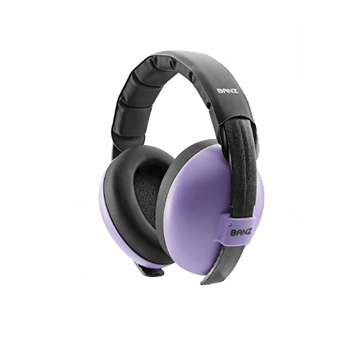 Baby Hearing Protection Earmuffs (Solid Colors) Orchid / 0-2 years old