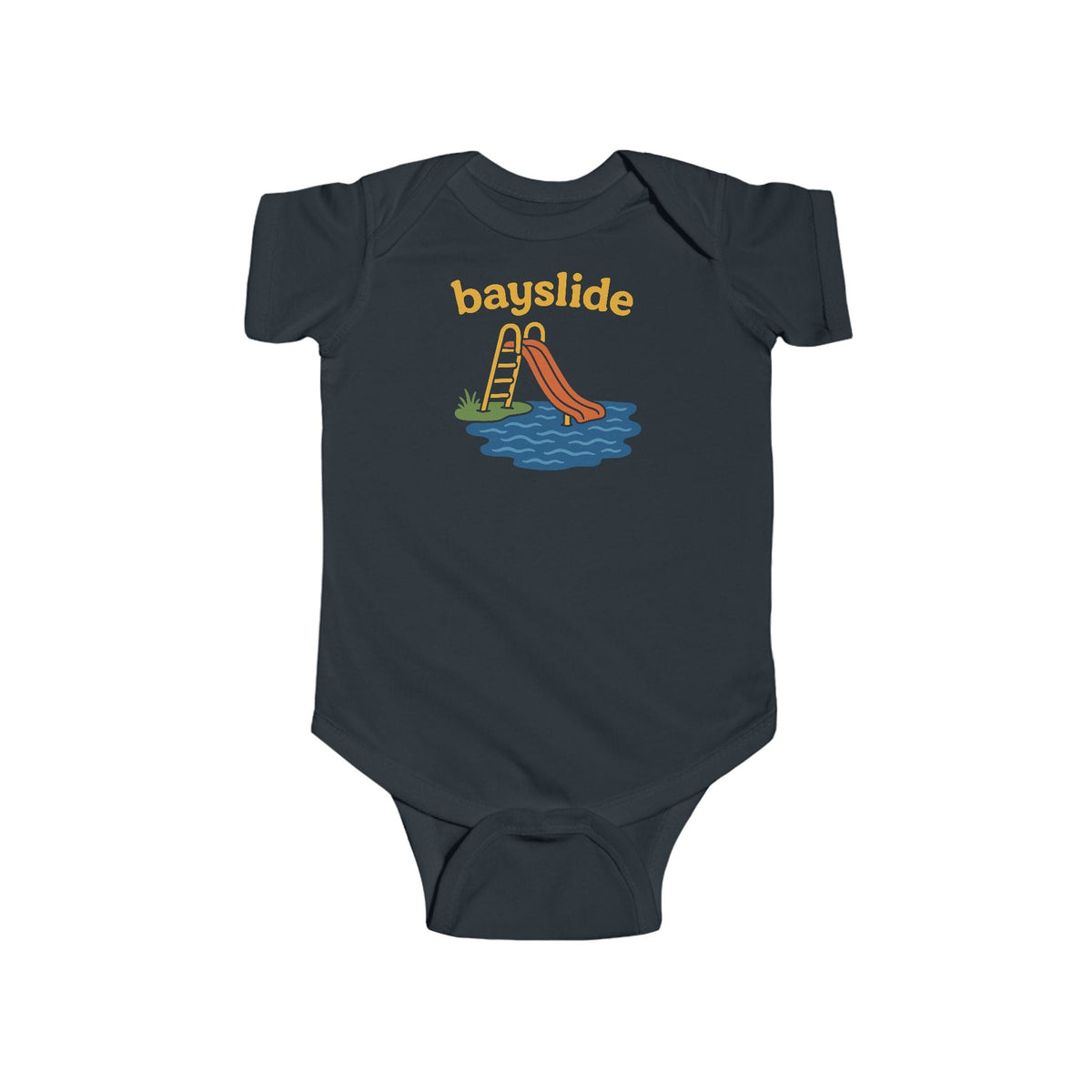Bayslide - Onesie UK Black / NB (0-3M)