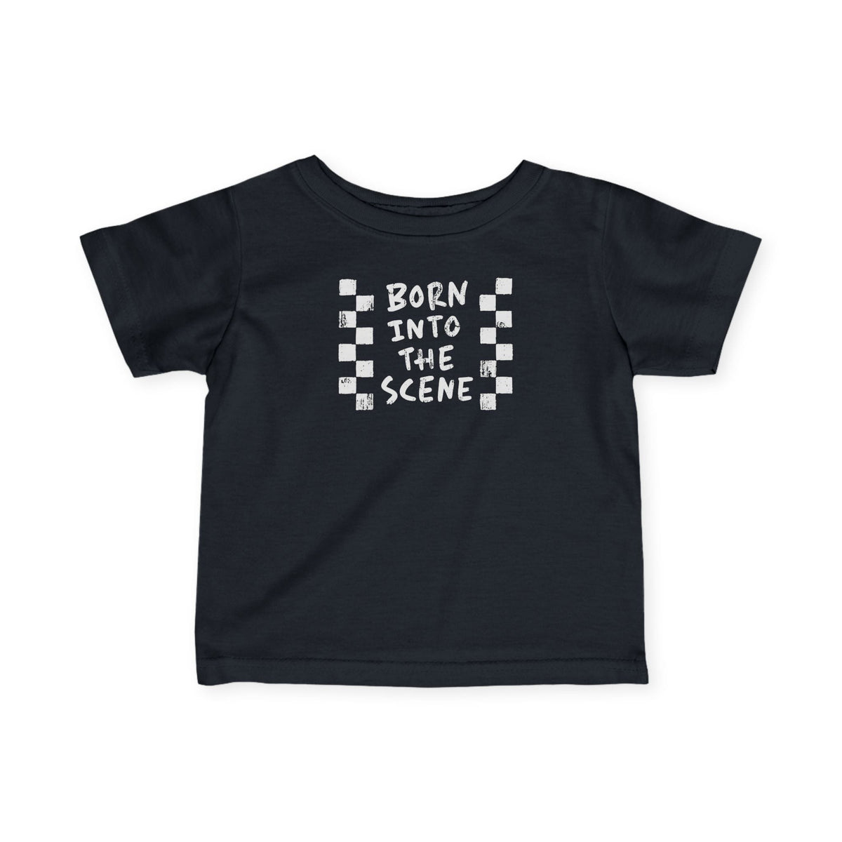Born into the Scene Baby Tee (UK) Black / 6M