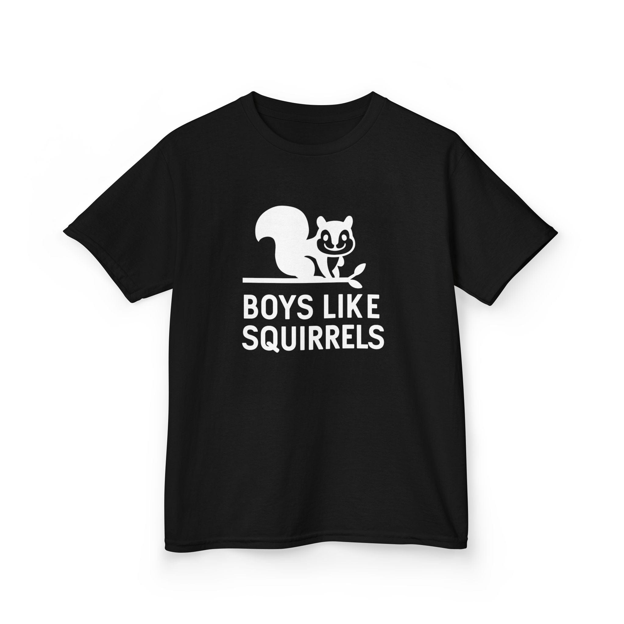Boys Like Squirrels - Youth Tee UK XS / Black