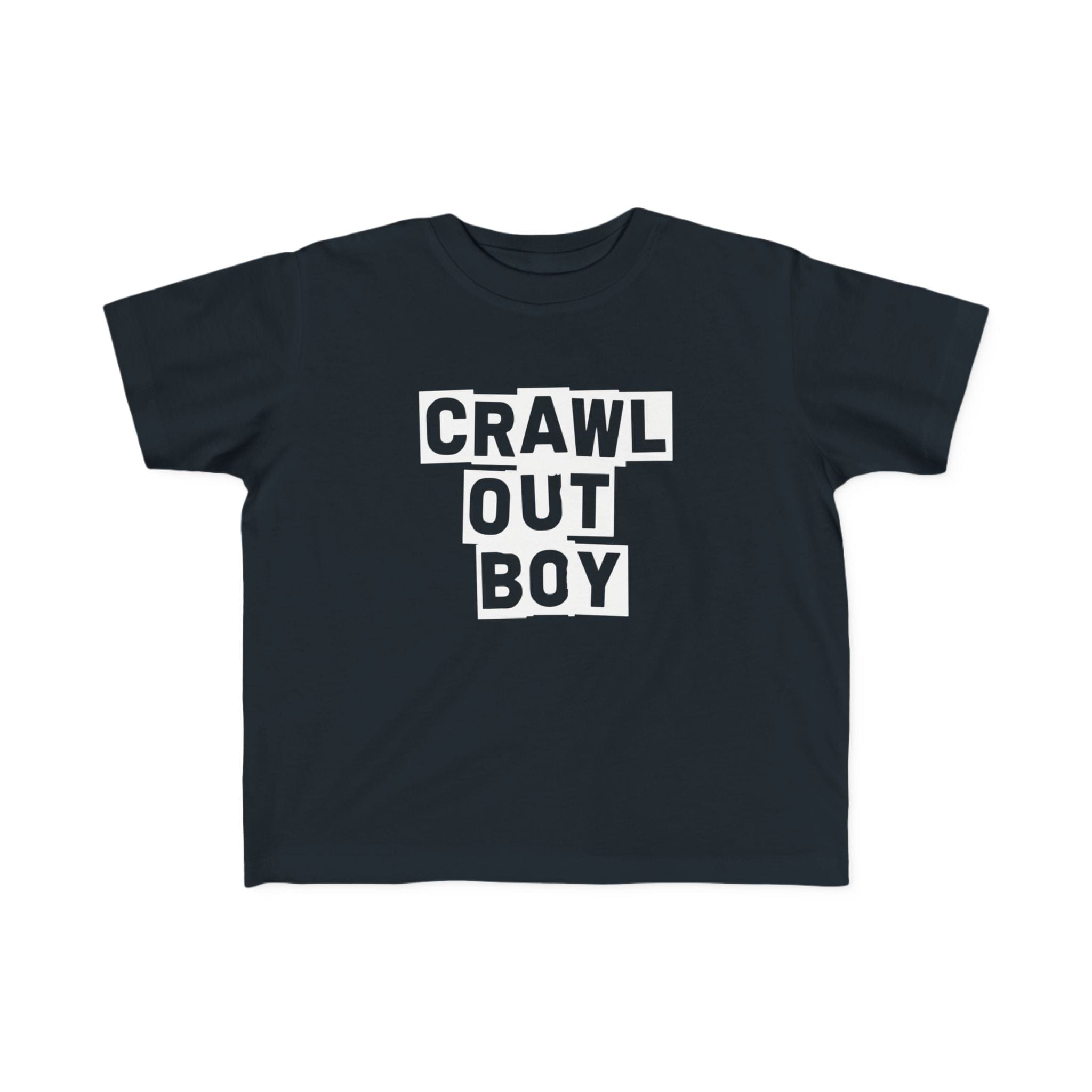 Crawl Out Boy - Toddler Tee UK Black / 2T