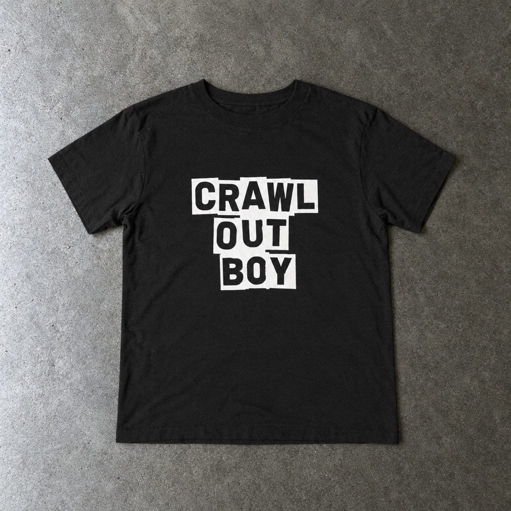 Crawl Out Boy - Toddler Tee UK Black / 2T