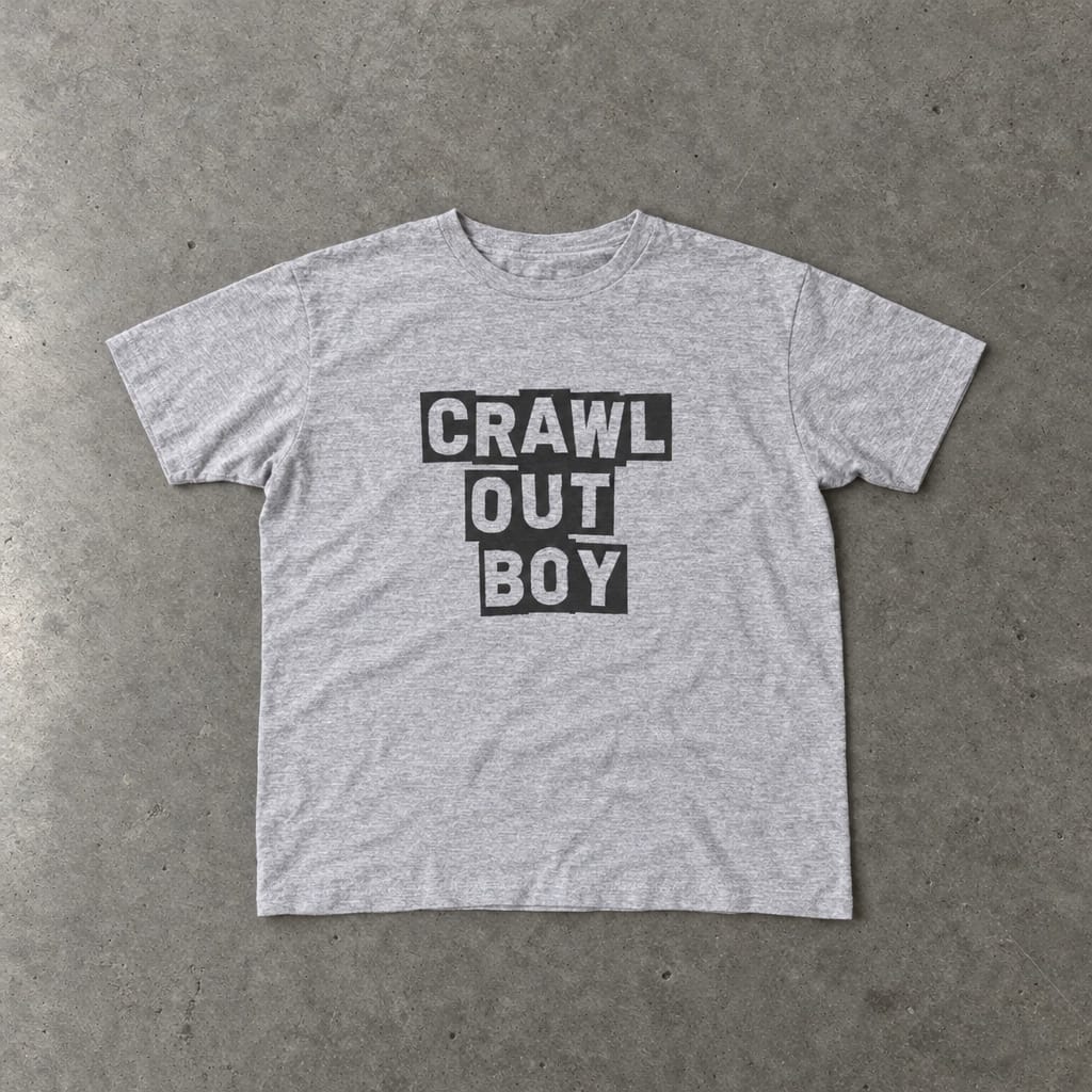 Crawl Out Boy - Toddler Tee UK Heather / 2T