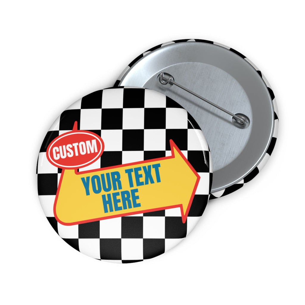 Customizable Warped Tour Themed 2" Buttons 2.25"