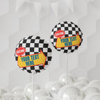 Customizable Warped Tour Themed Mylar Balloon Round / 11'' / White