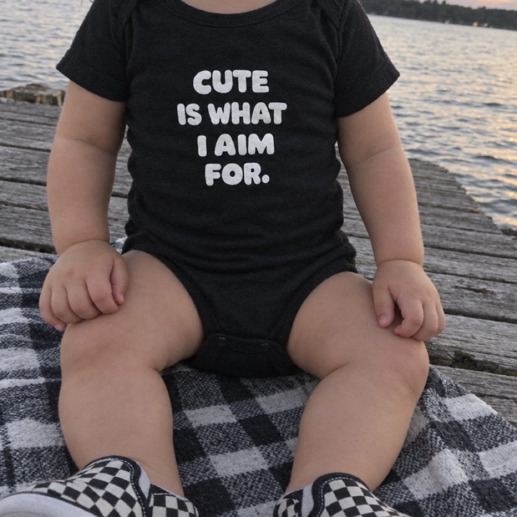 Cute Is What I Aim For - Onesie UK