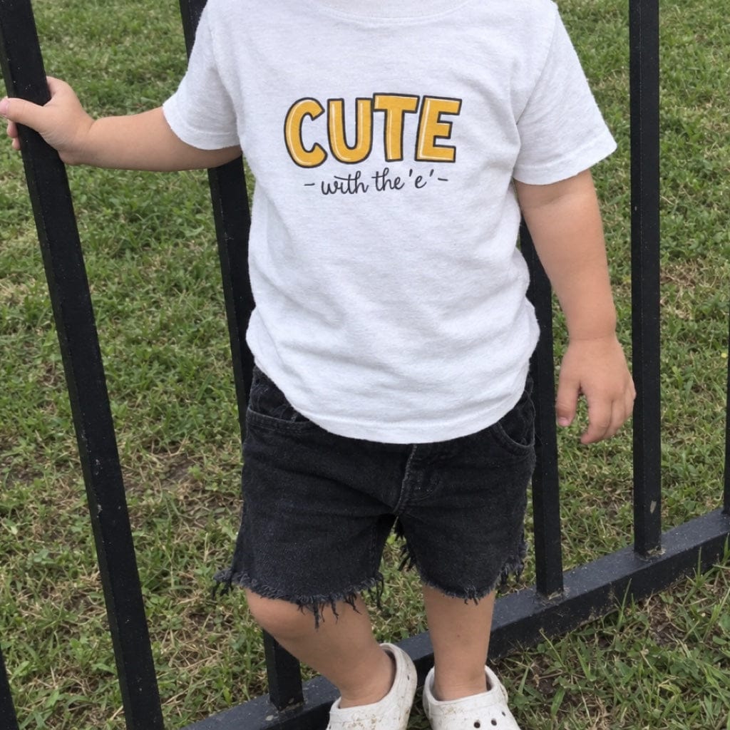 Cute with the E - Toddler Tee UK