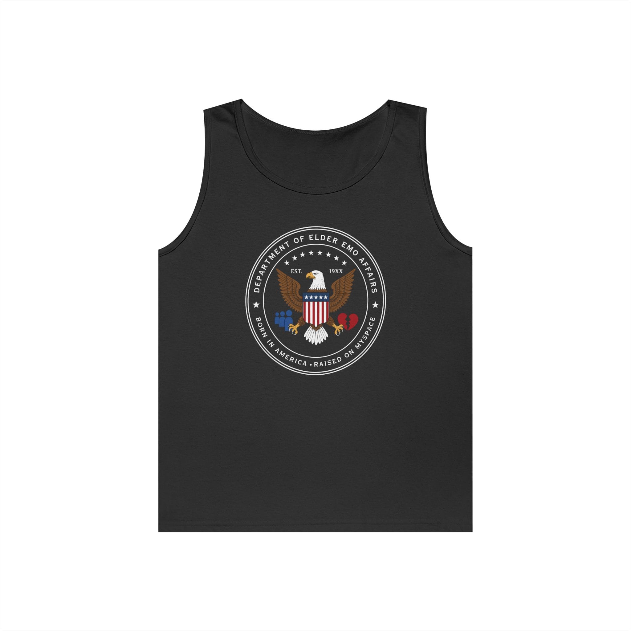 Dept of Elder Emo Affairs Tank S / Black