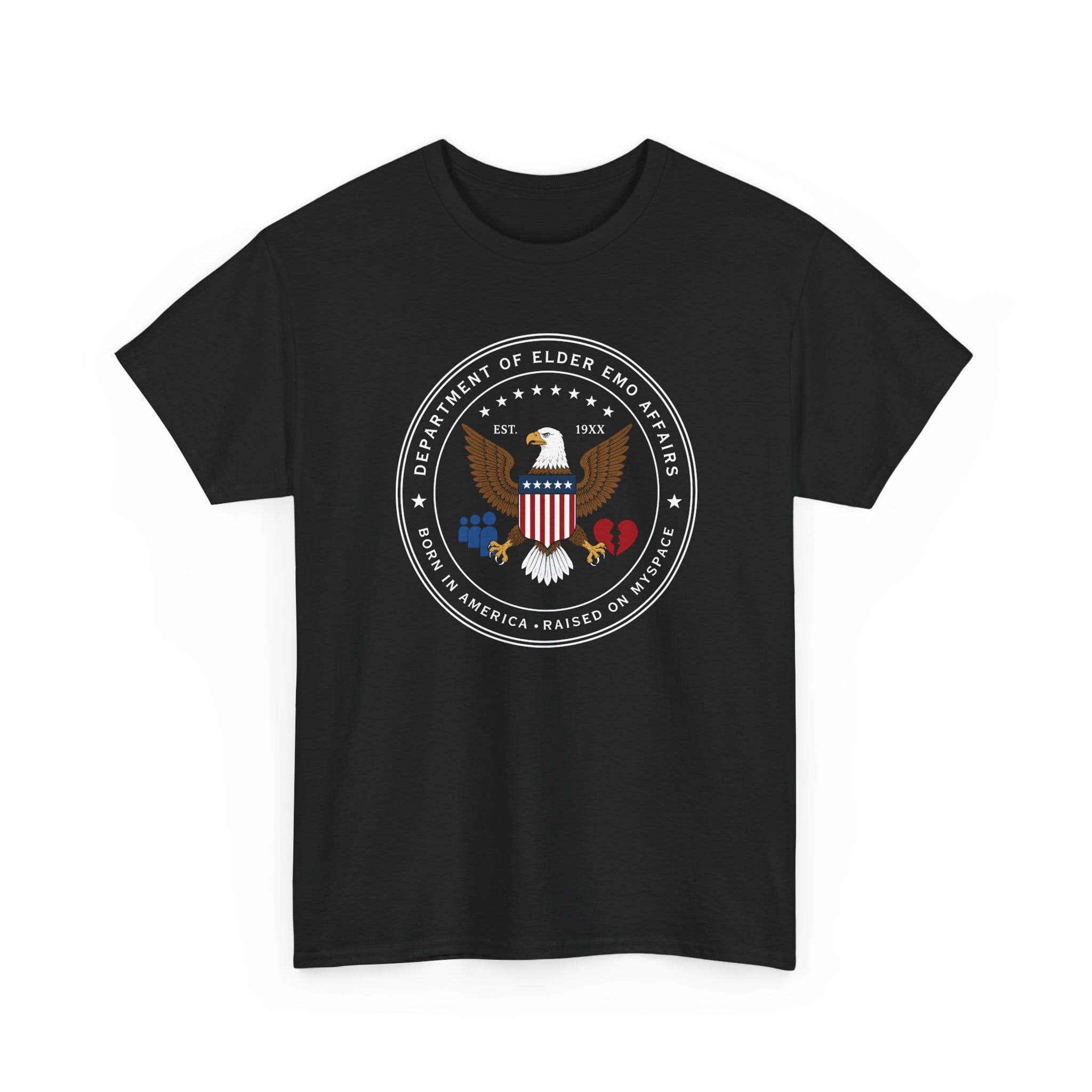 Dept of Elder Emo Affairs Tee Black / S