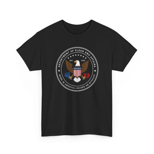 Dept of Elder Emo Affairs Tee Black / S