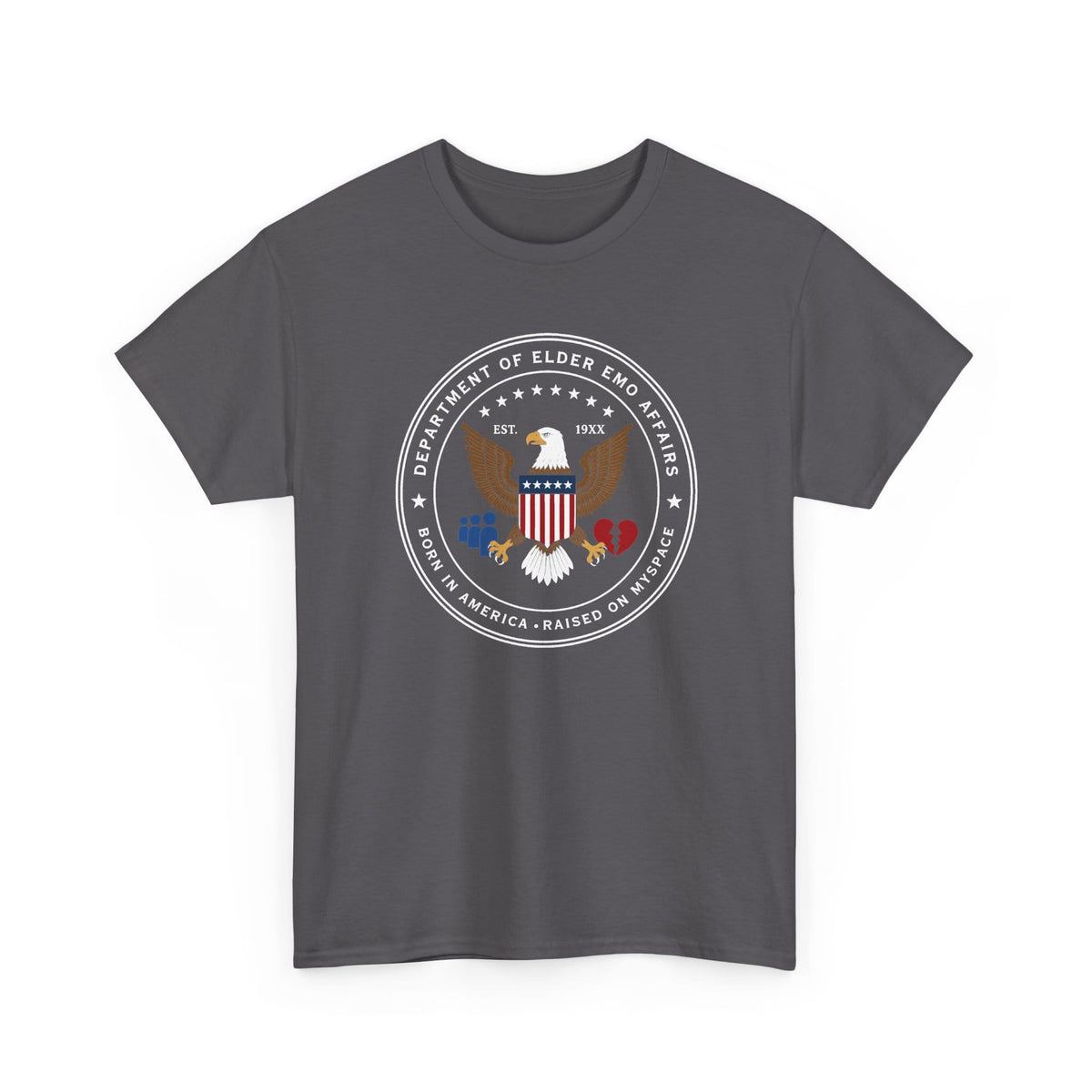 Dept of Elder Emo Affairs Tee S / Charcoal