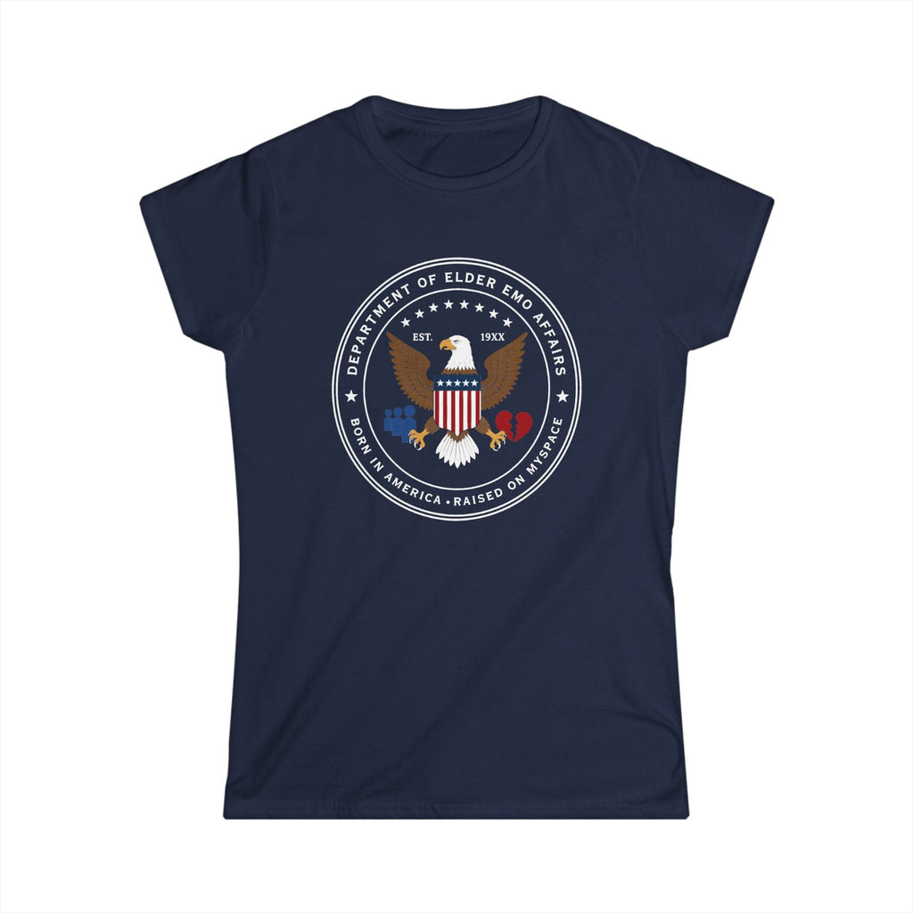 Dept of Elder Emo Affairs - Women's Tee UK S / Navy
