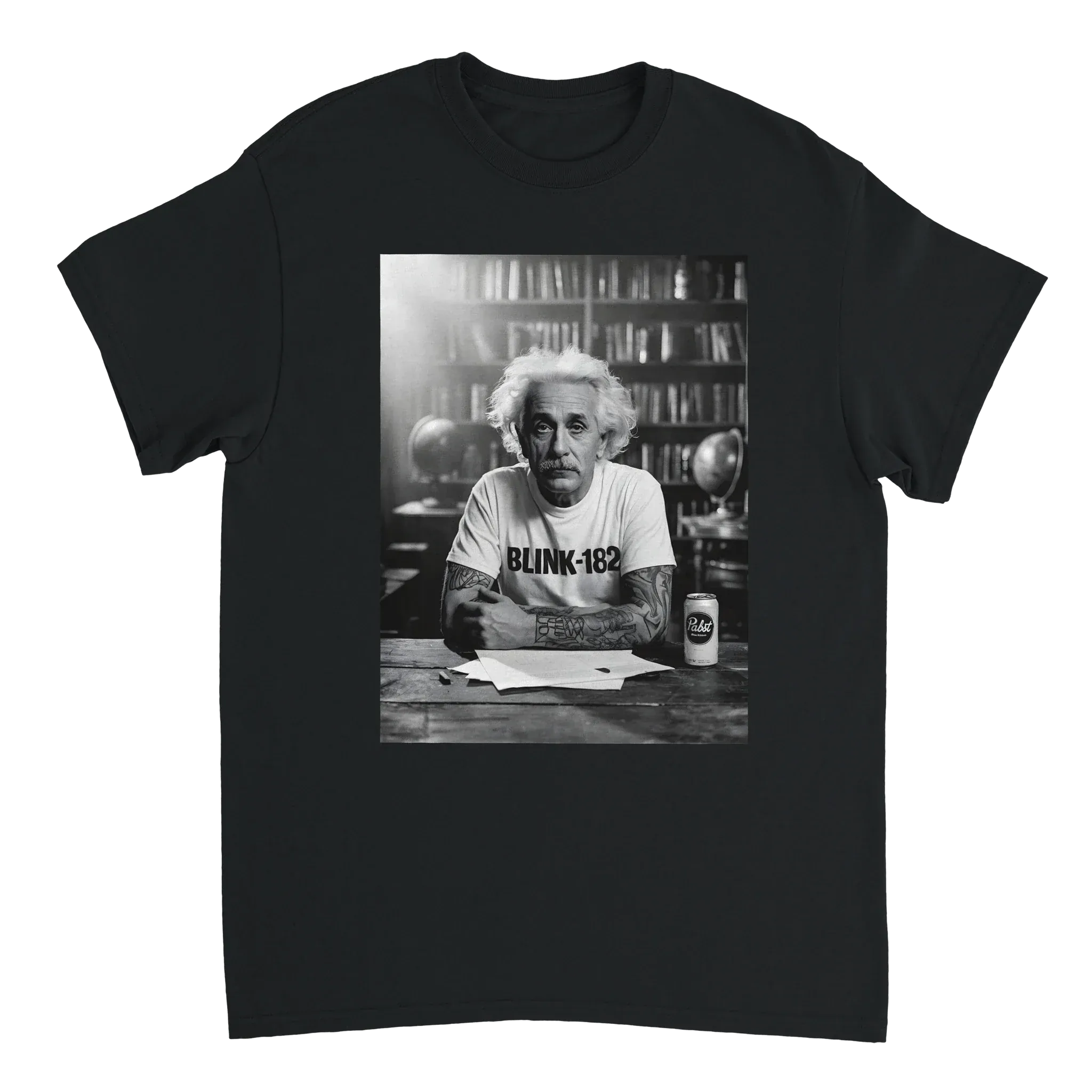 Einstein was a Blink fan Black / S