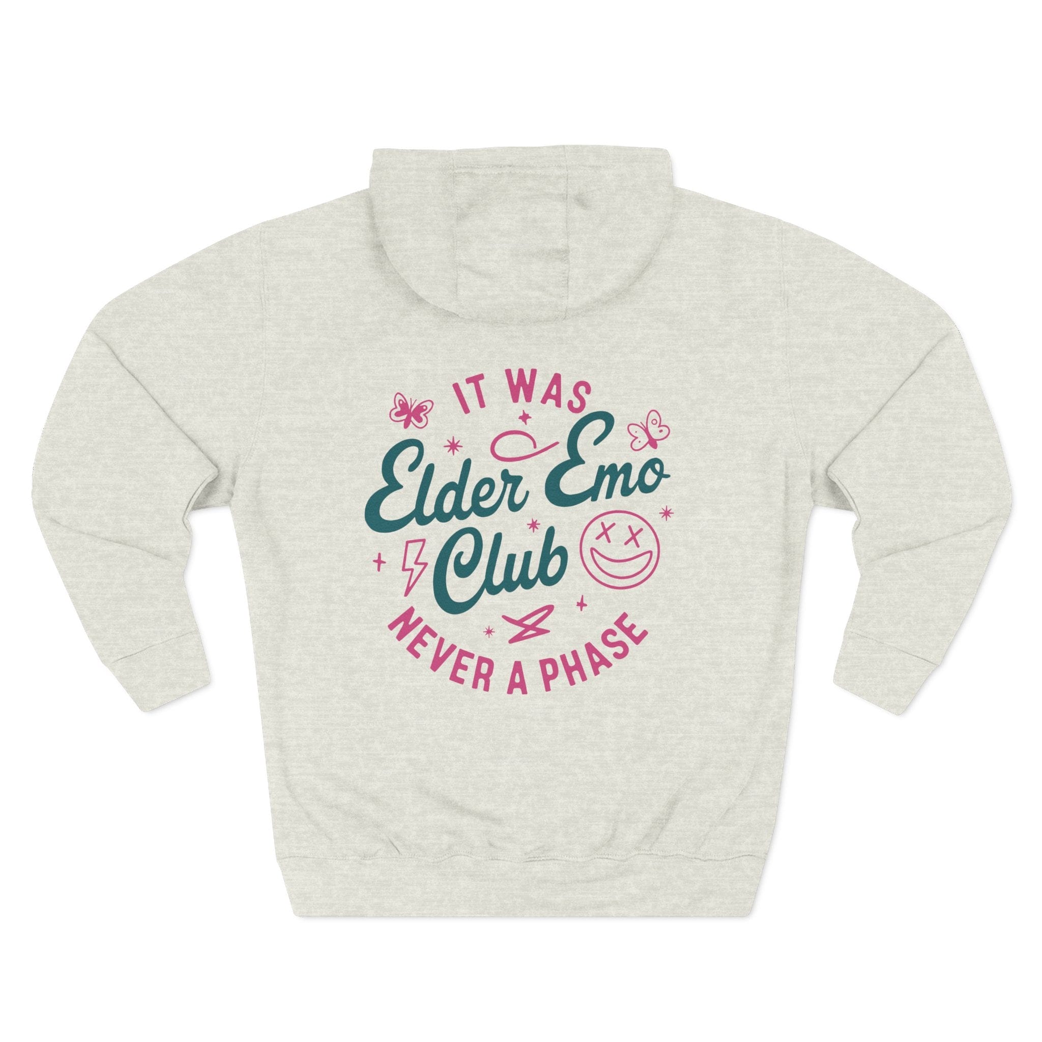 Elder Emo Club Hoodie S / Oatmeal Heather