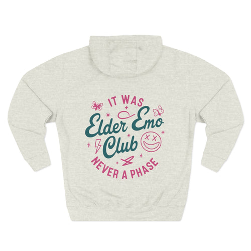 Elder Emo Club Hoodie UK Oatmeal Heather / S