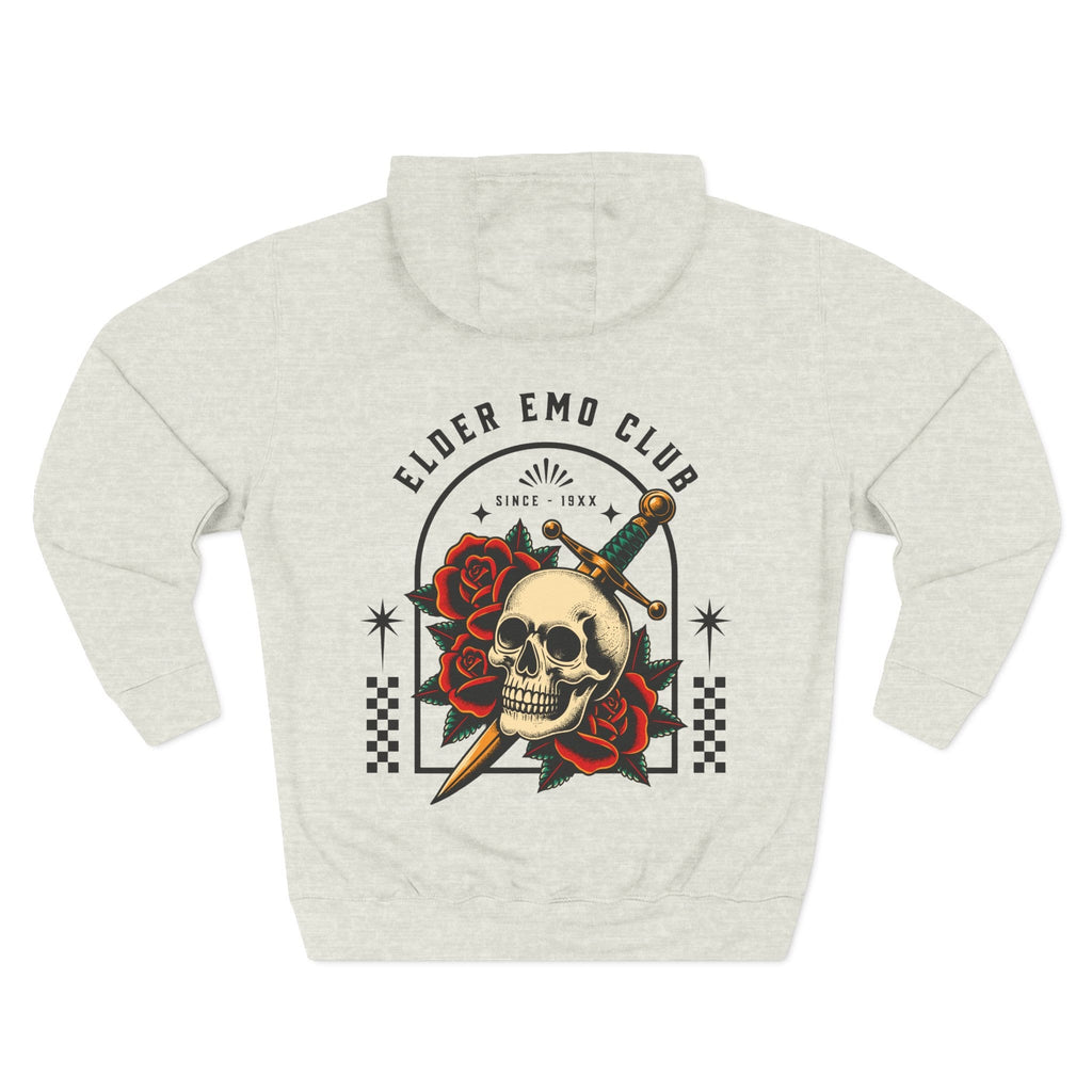 Elder Emo Club Skull & Dagger Hoodie UK