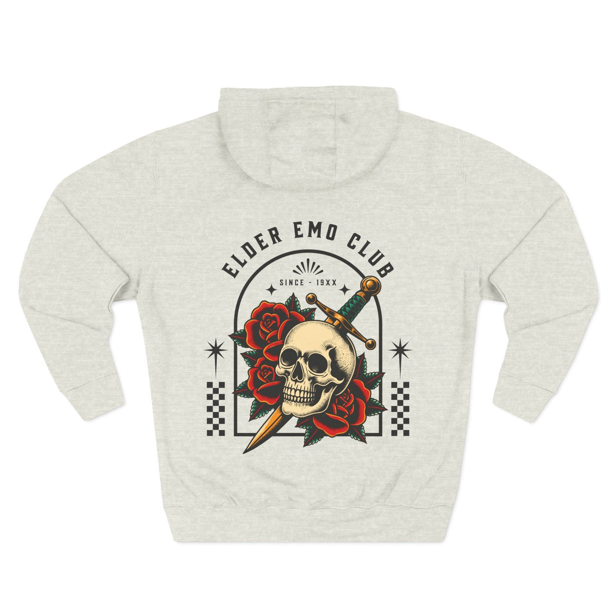 Elder Emo Club Skull & Dagger Hoodie UK