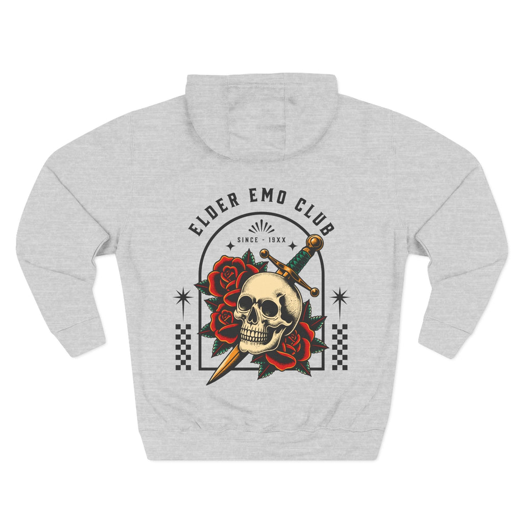 Elder Emo Club Skull & Dagger Hoodie UK