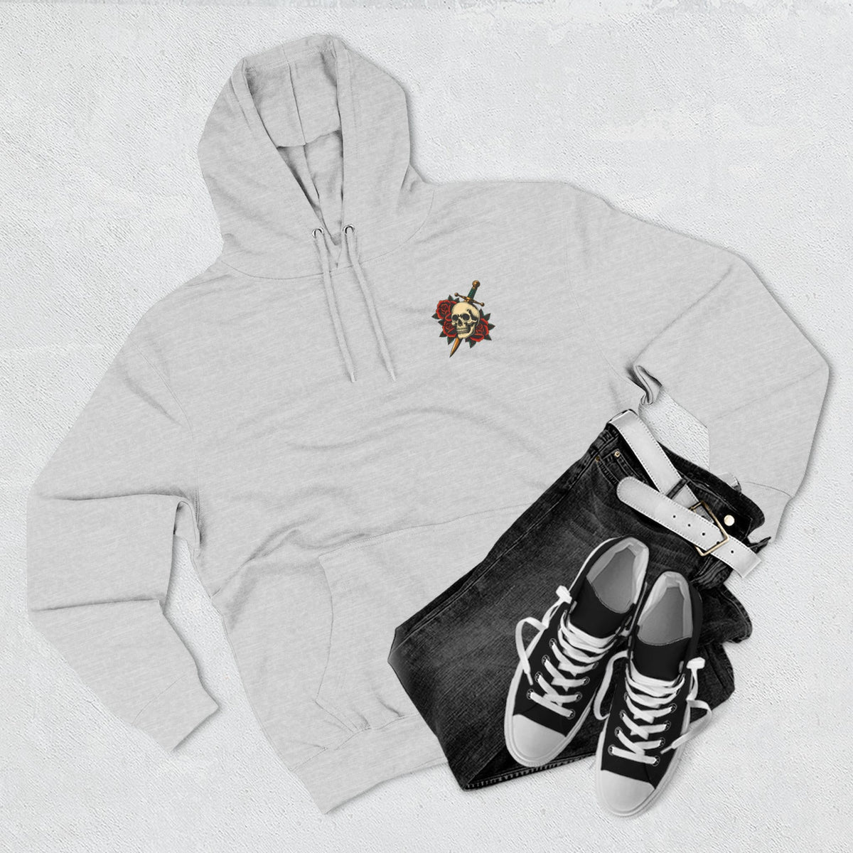 Elder Emo Club Skull & Dagger Hoodie UK