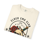 Elder Emo Club Skull & Dagger Tee on Comfort Colors