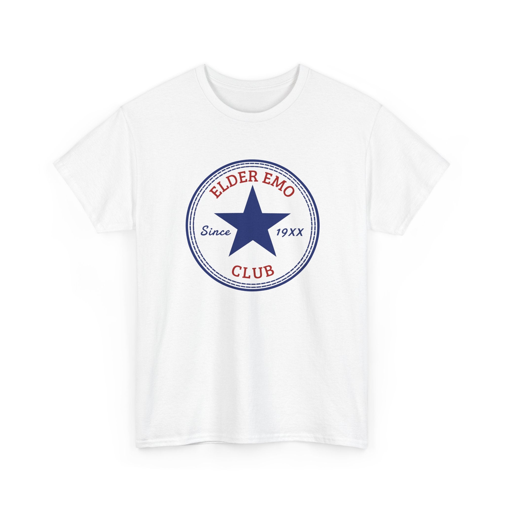 Elder Emo Club Star Tee White / S