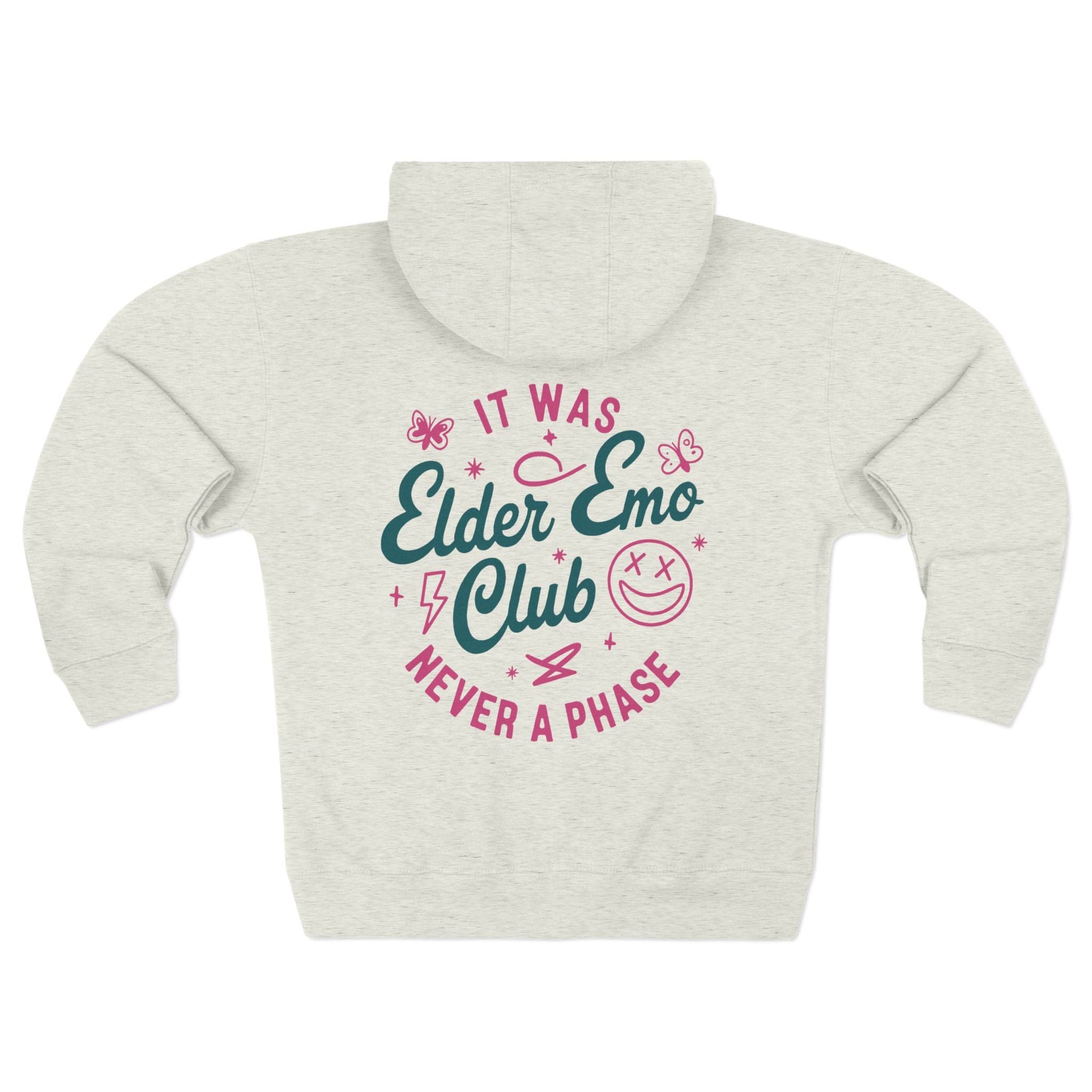 Elder Emo Club Zip-up Hoodie UK
