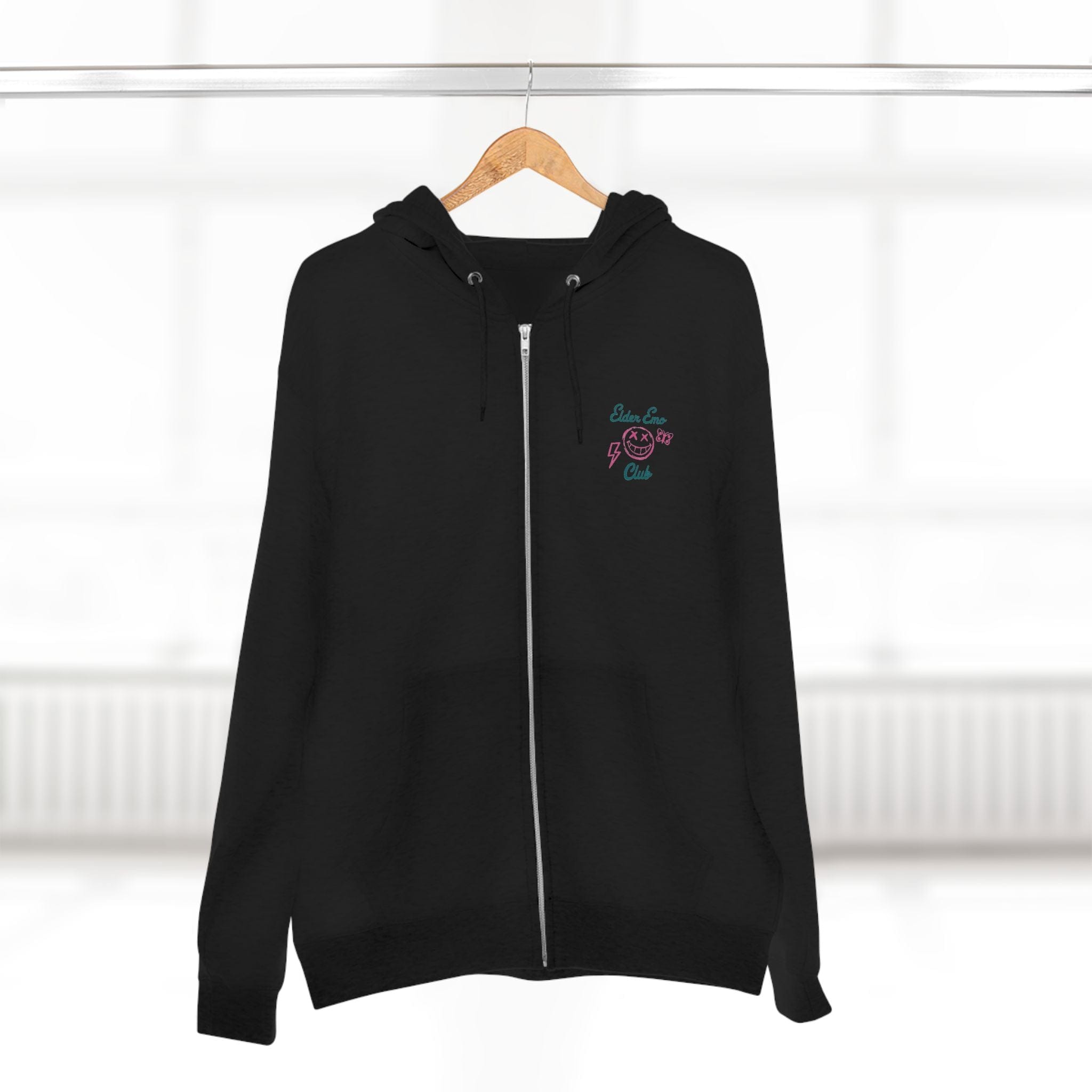 Elder Emo Club Zip-up Hoodie UK