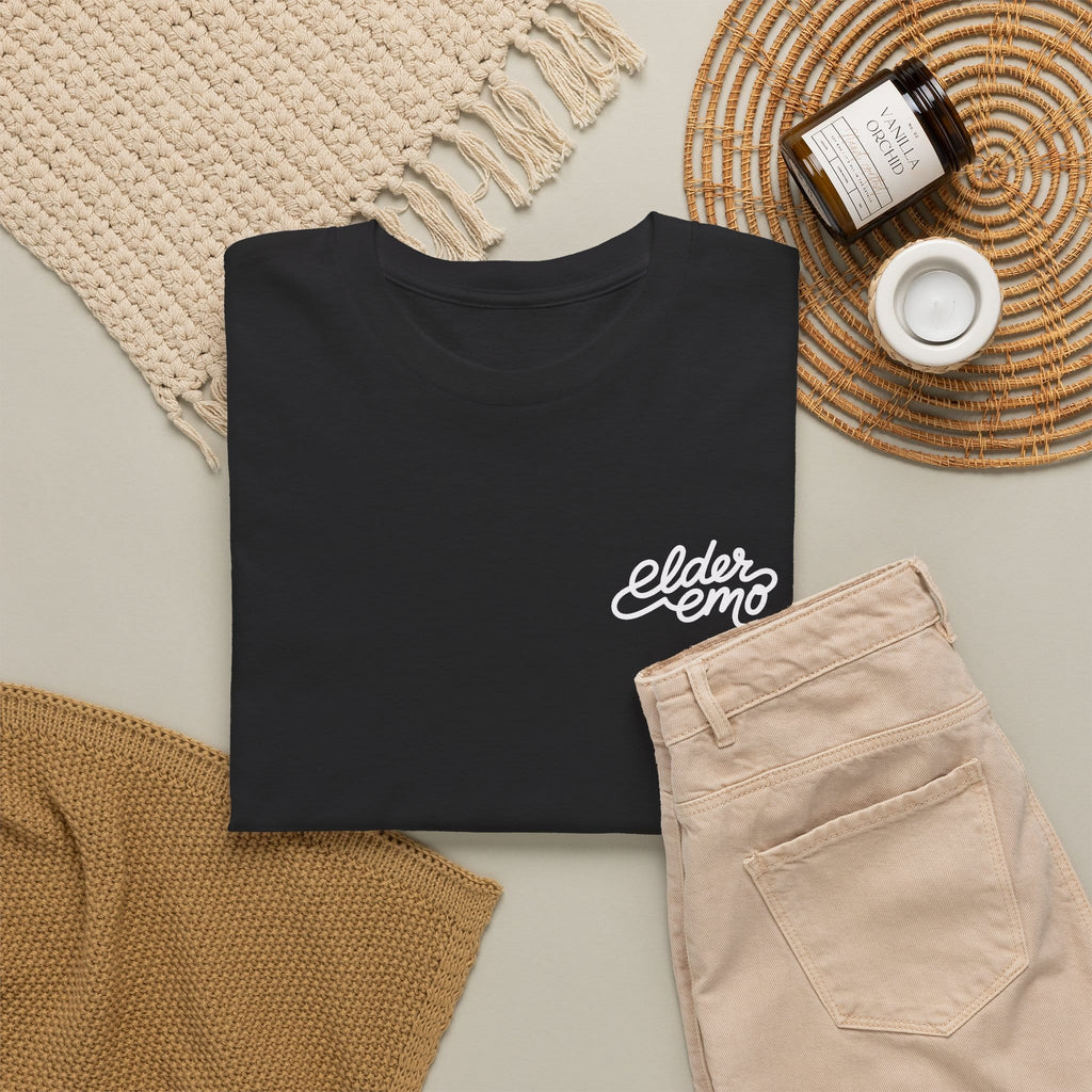 Elder Emo Cursive Tee