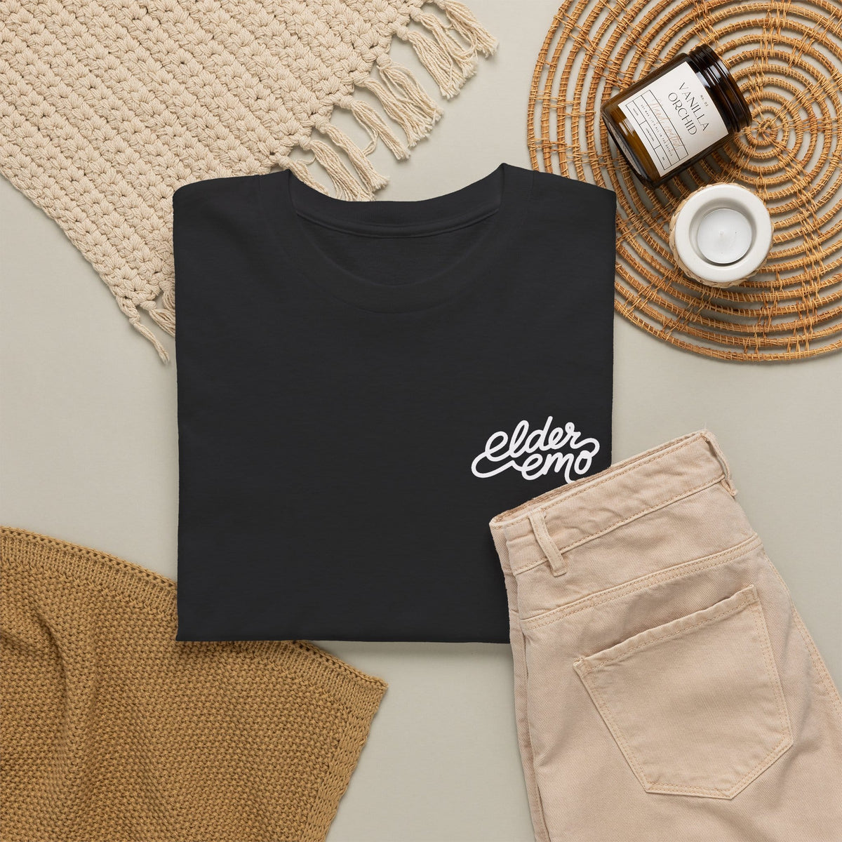 Elder Emo Cursive Tee