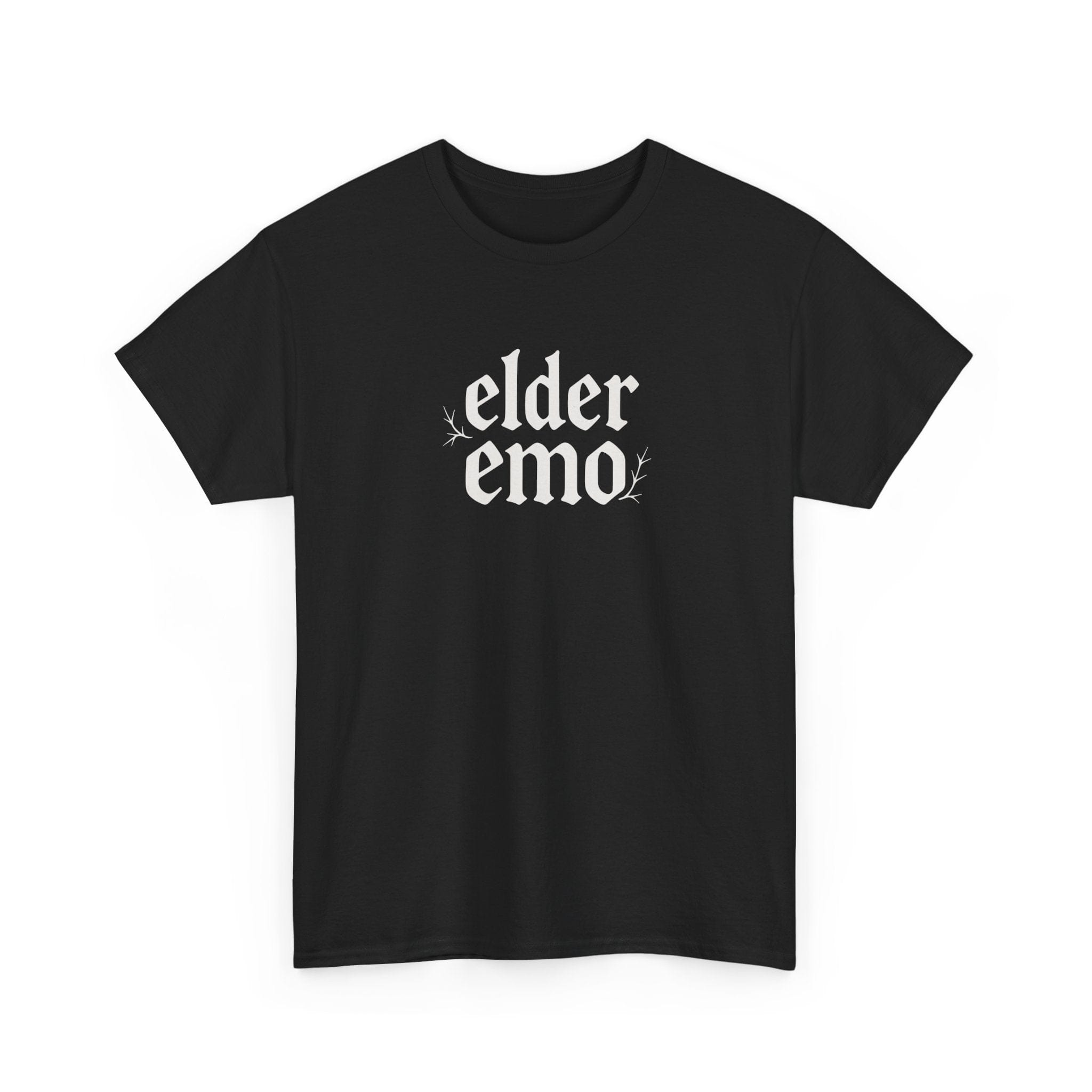 Elder Emo Gothic Tee Black / S
