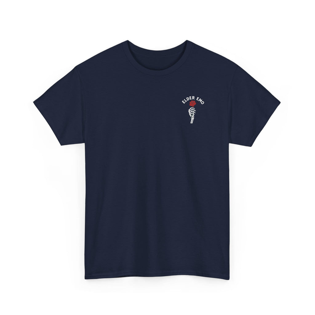 Elder Emo Rose Badge Tee