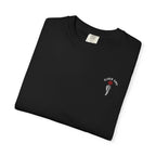 Elder Emo Rose Badge Tee on Comfort Colors