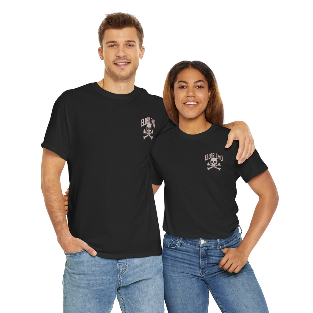 Elder Emo Skull Badge Tee