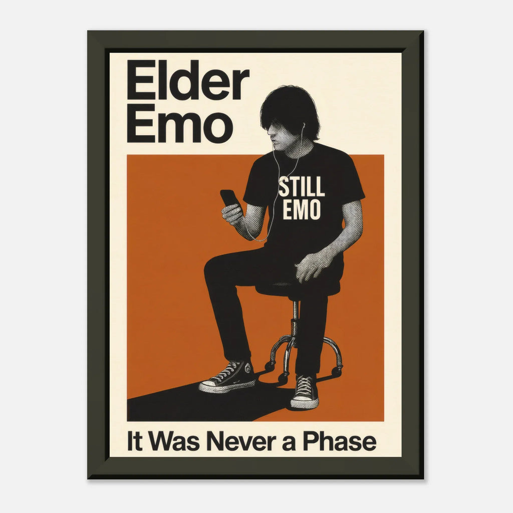 Elder Emo - Wall Art 13x18 cm / 5x7″