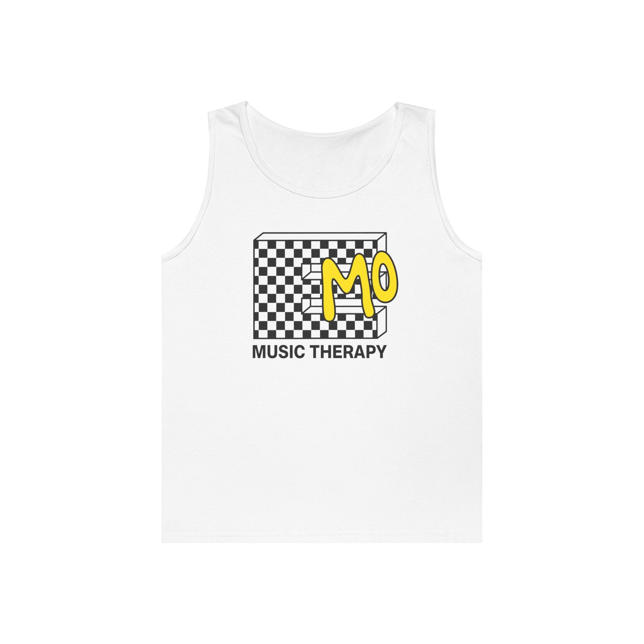 Emo Music Therapy BYW Tank S / White
