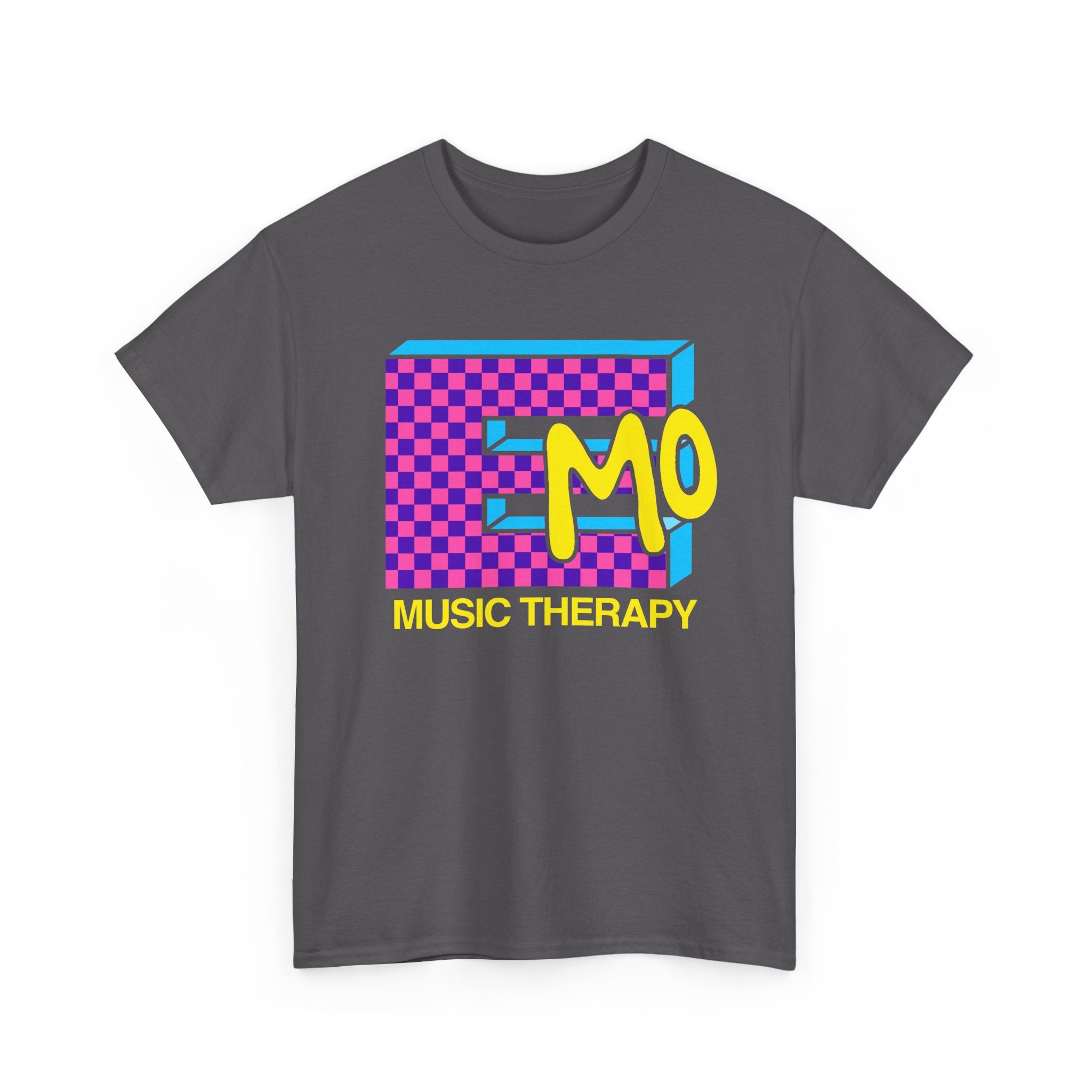 Emo Music Therapy Tee Charcoal / S