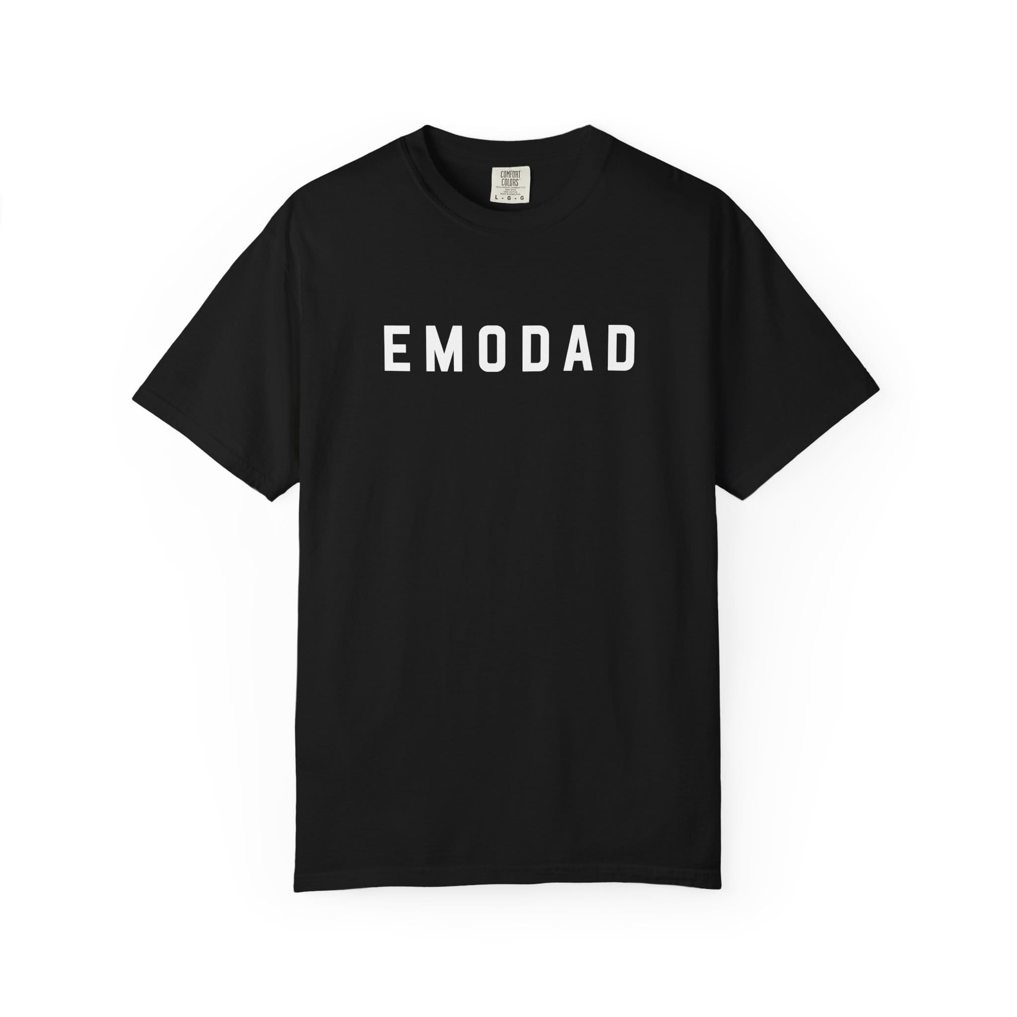 emodad Tee on Comfort Colors Black / S