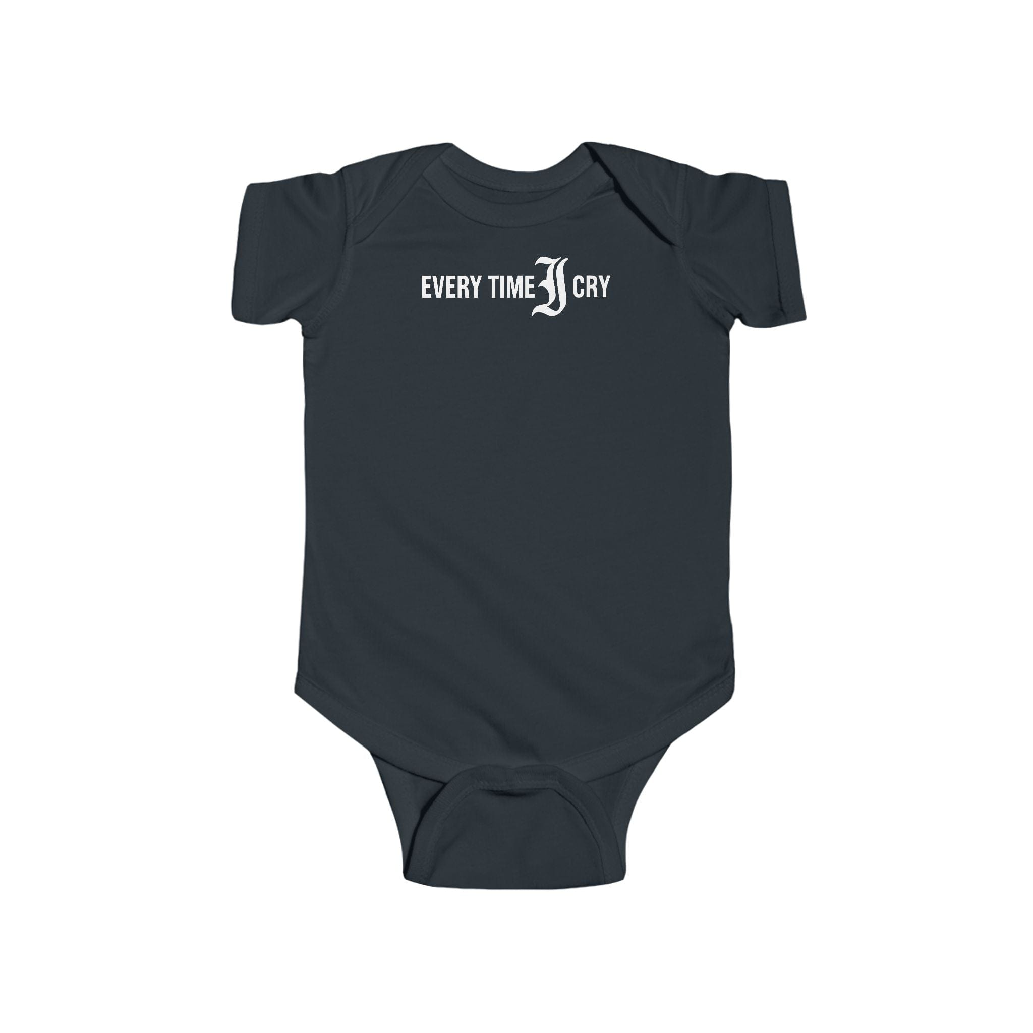 Every Time I Cry - Onesie UK Black / NB (0-3M)