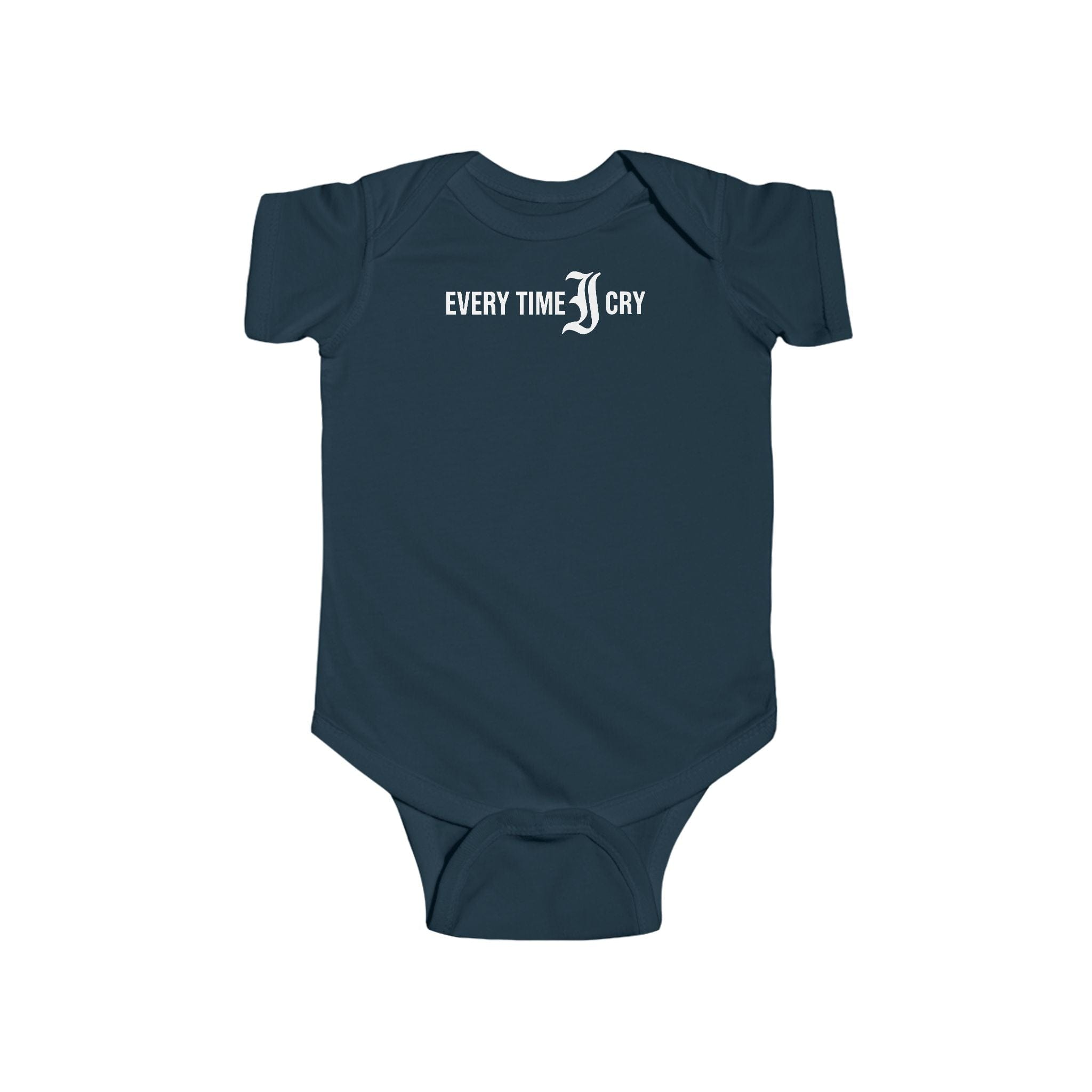 Every Time I Cry - Onesie UK Navy / NB (0-3M)