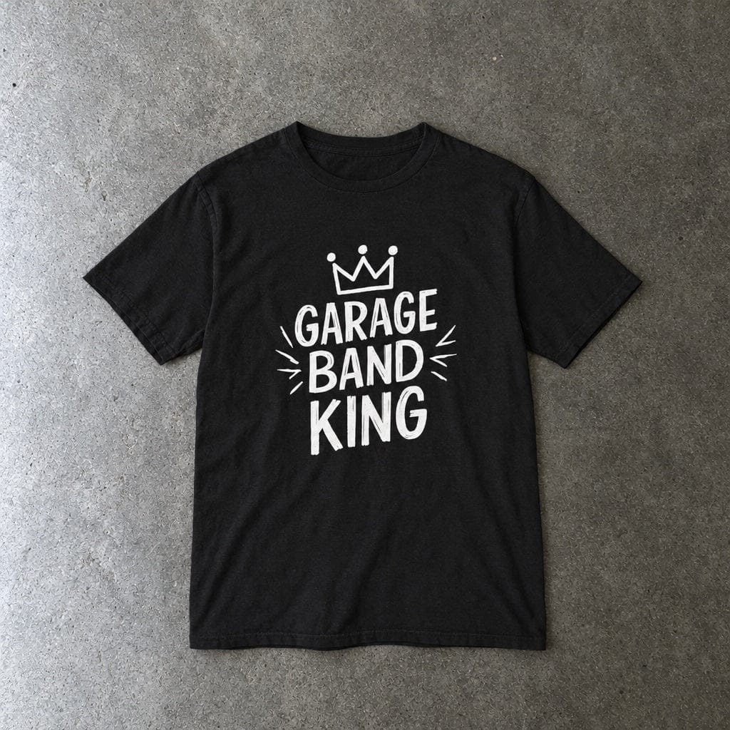 Garage Band King - Youth Tee UK XS / Black