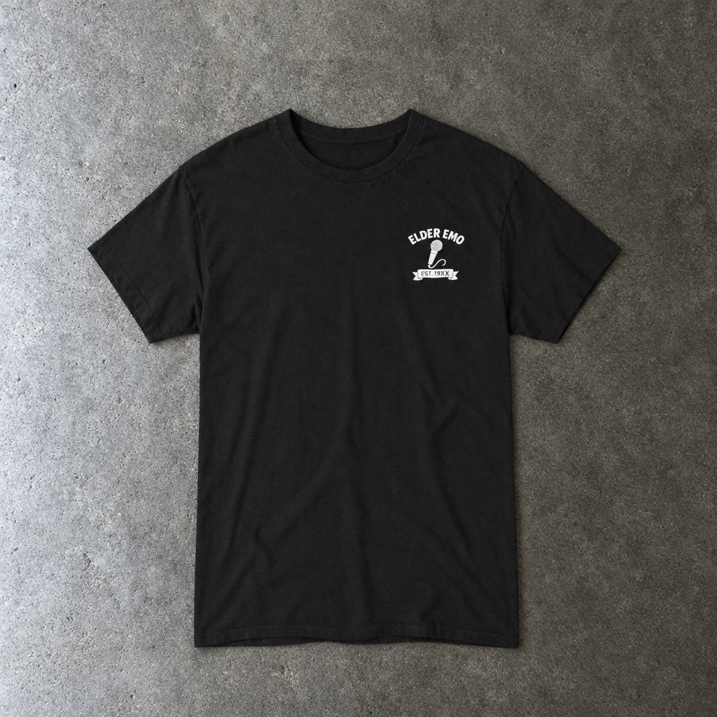 So What Happened Was John.... Tee toddler tee in black, laid flat