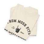 From Mosh Pits To Mezzanines Varsity Tee