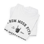 From Mosh Pits To Mezzanines Varsity Tee