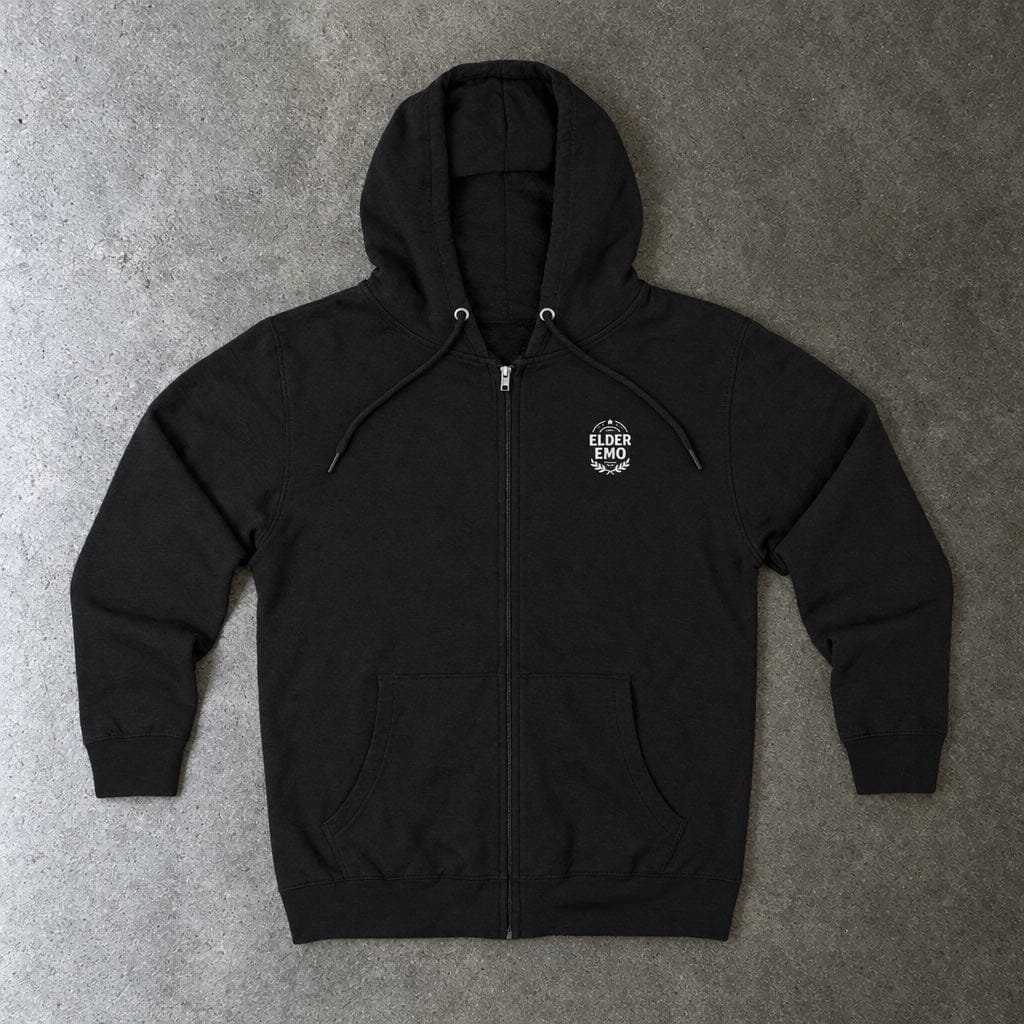 From Mosh Pits to Mezzanines Zip-up Hoodie UK
