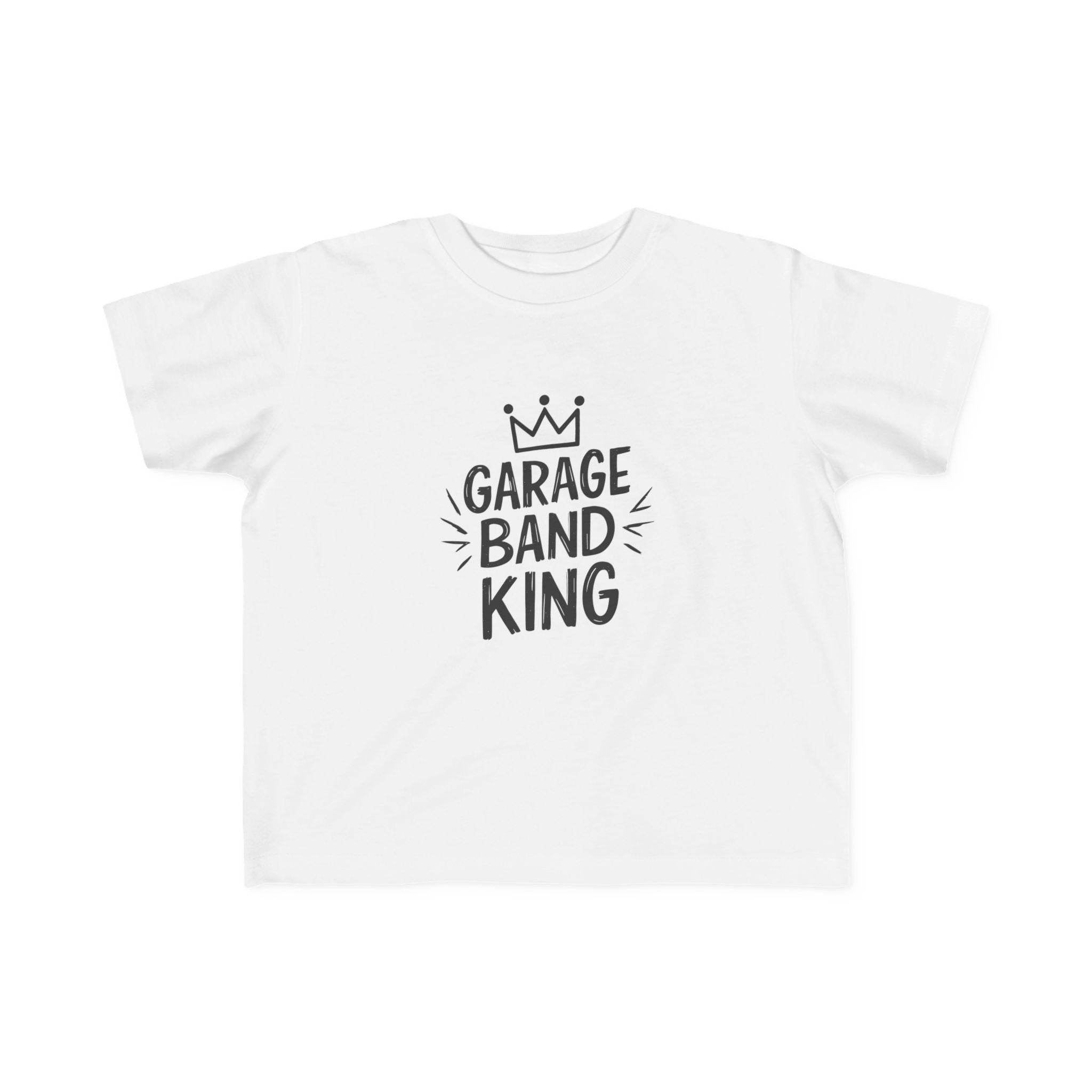 Garage Band King - Toddler Tee UK White / 2T