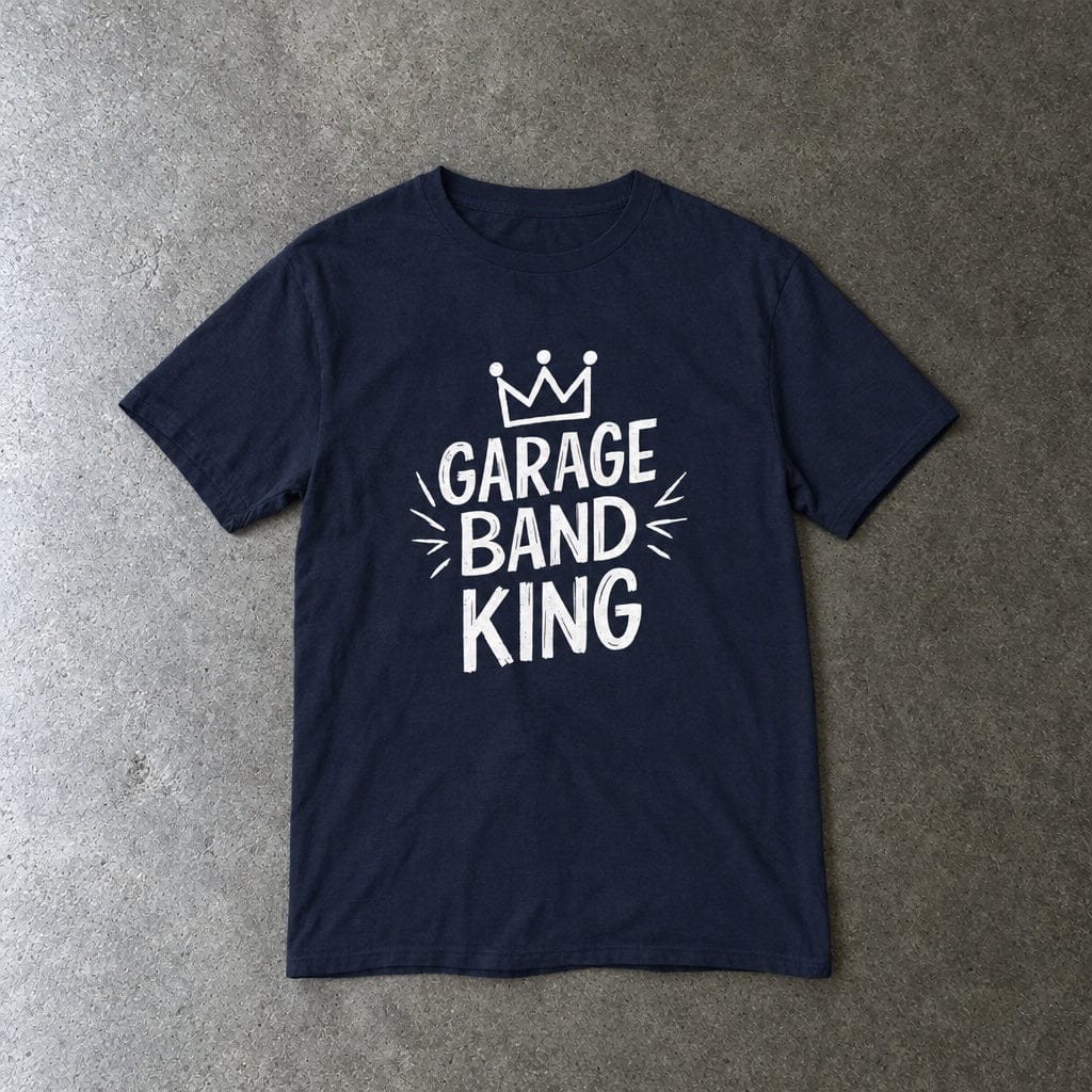 Garage Band King - Youth Tee UK XS / Navy