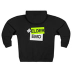 hashtag elder emo Zip-up Hoodie S / Black